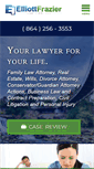 Mobile Screenshot of elliottfrazierlaw.com